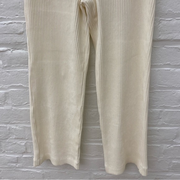 Avenue Montaigne || Alex Corduroy Wide Leg Pull On Pants Ivory Cream 4 - Picture 8 of 11